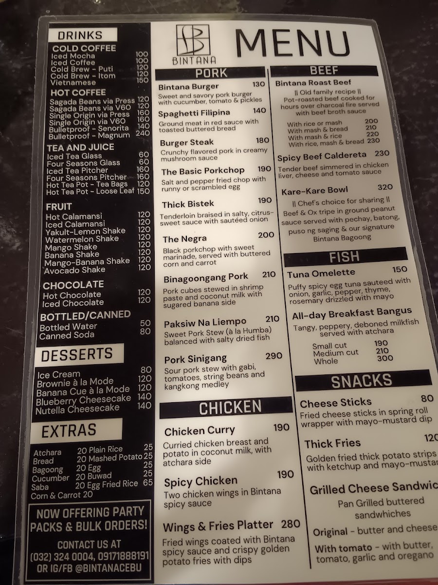 Menu Bintana Coffee House-5