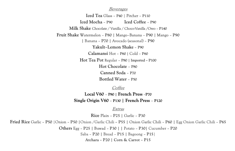 Menu Bintana Coffee House-6